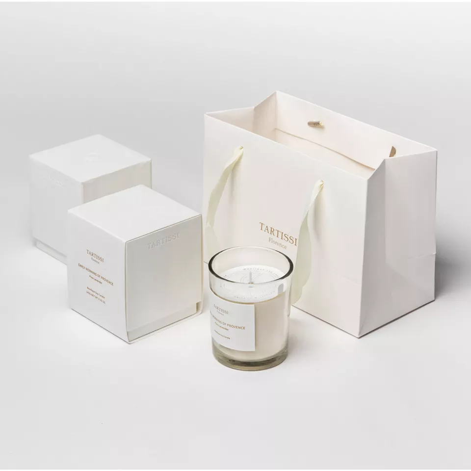Boîte de papier rigide personnalisée en gros personnalisée boîte de bougie chauffe-plat parfumée de luxe emballage boîtes-cadeaux 