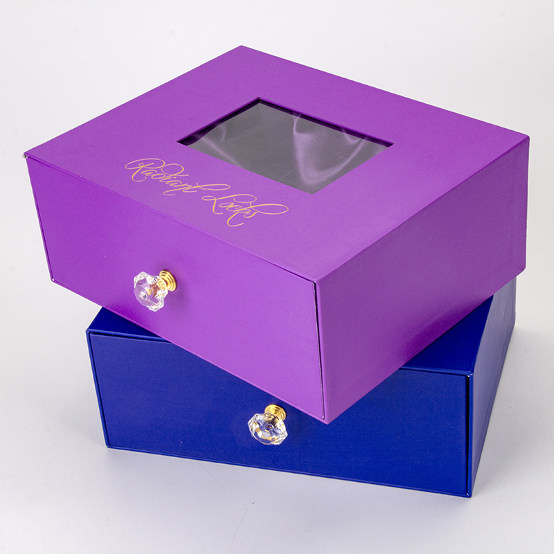 Boîtes de perruque personnalisées avec logo Boîtes de perruque personnalisées Boîte de dessin Tresses Perruque