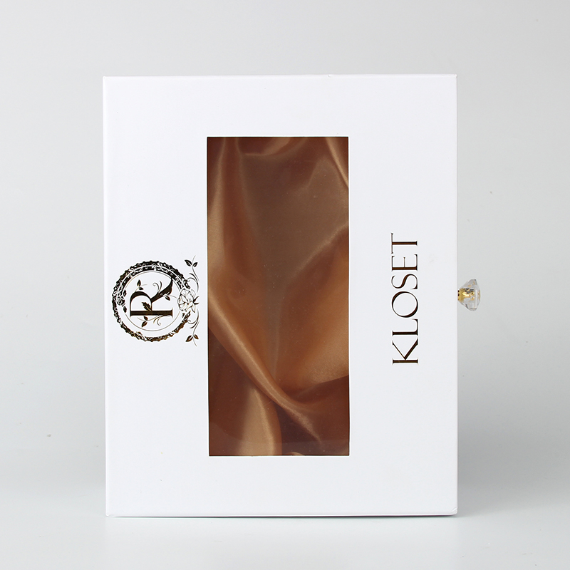 Boîtes-cadeaux d'emballage d'extensions de cheveux de luxe avec logo personnalisé