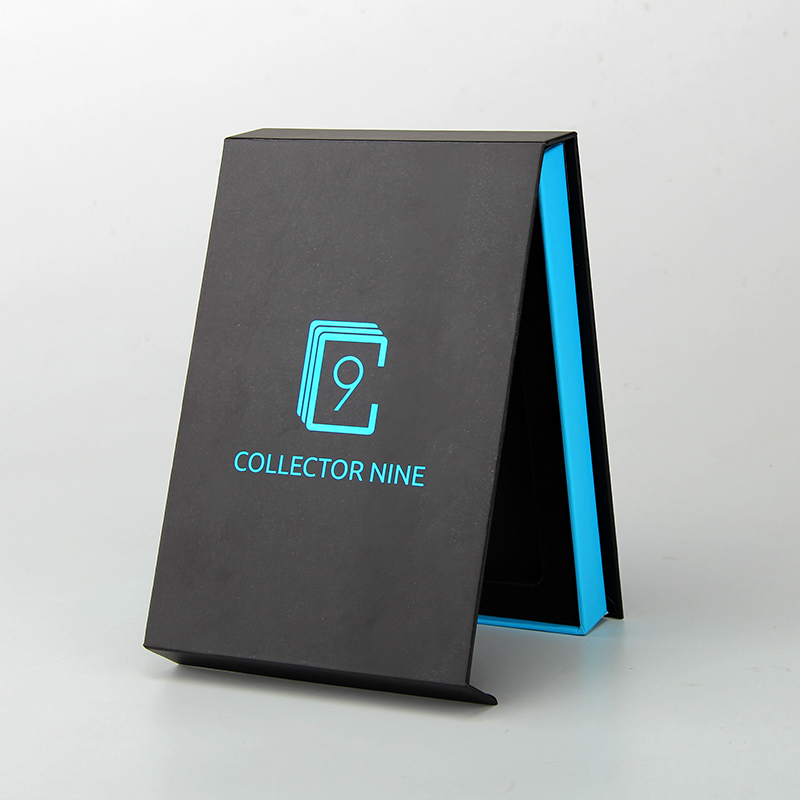 Boîte d'emballage de cas de téléphone magnétique en mousse EVA noire mate de luxe personnalisée