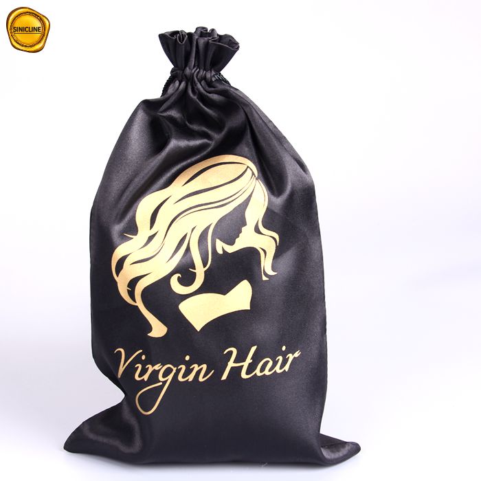 Sacs d'emballage avec logo personnalisé pour perruques de cheveux Sacs d'emballage pour perruques de cheveux